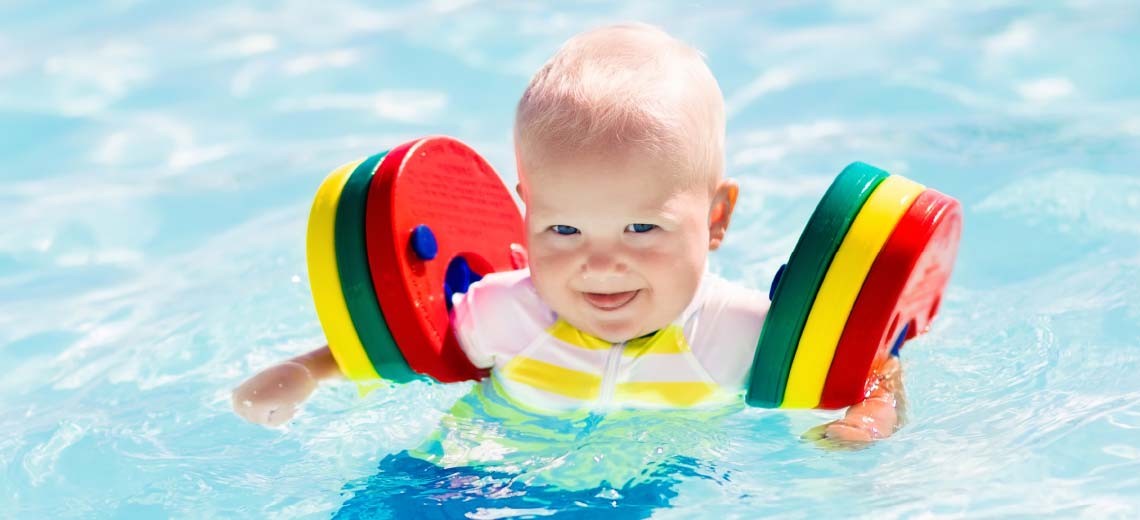 Kinder Schwimmflügel Schwimmhilfe Sicherheits Kleinkinder Baby Schwimmen Ring 