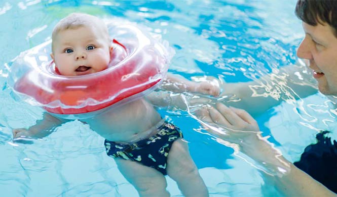 Kinder Schwimmflügel Schwimmhilfe Sicherheits Kleinkinder Baby Schwimmen Ring 
